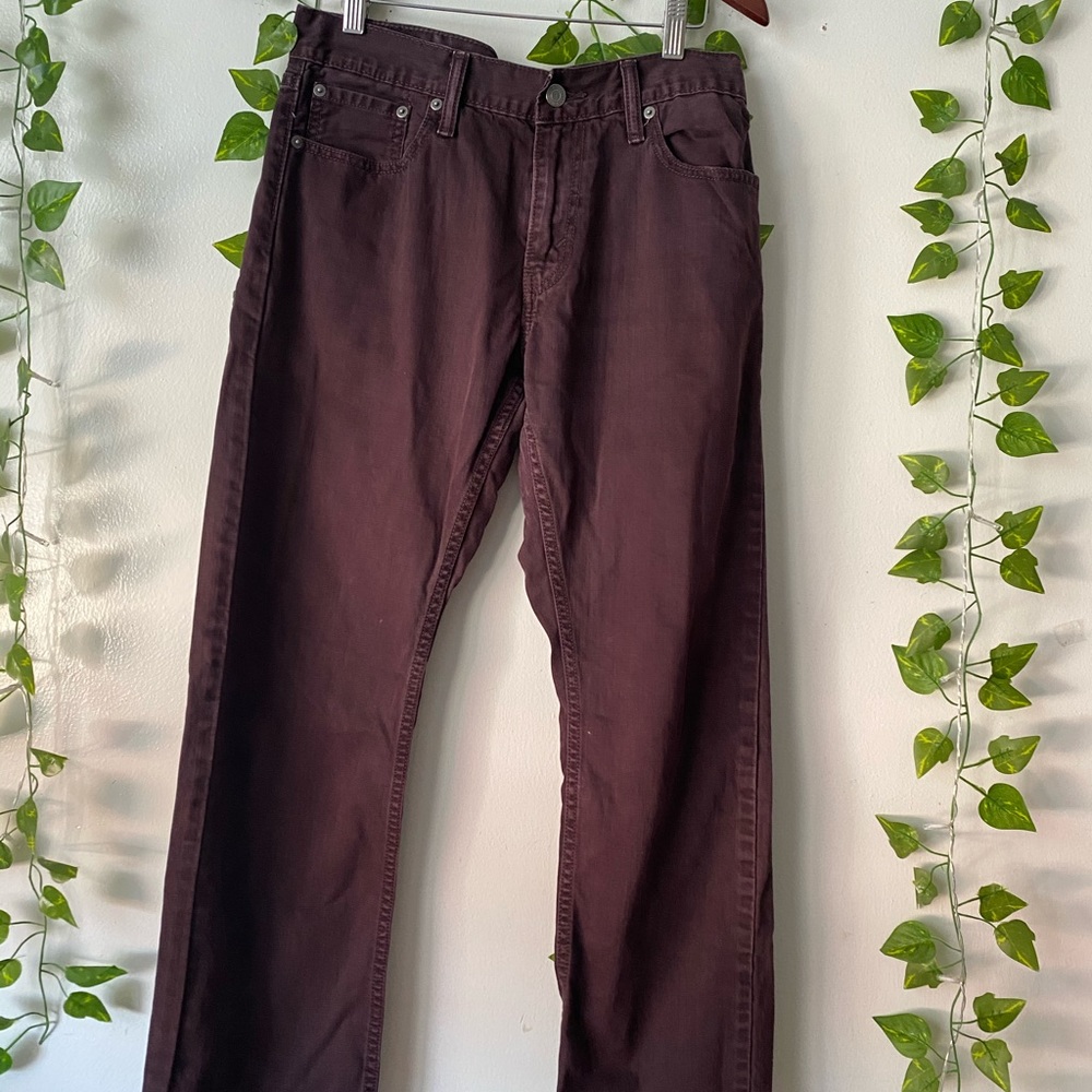 Vintage dark purple LEVI men's jeans size W30 L30
